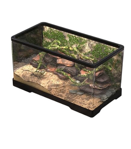 Amazon | Lapakey 木製爬虫類 ケージ 60cm ハリネズミ ケージ 多機能