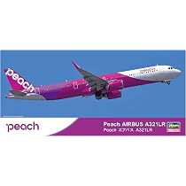 Amazon | ハセガワ 1/200 Peach エアバス A321LR プラモデル 10850
