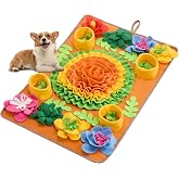 Avont Snuffle Mat for Dogs, Sniffing Activity Mat Interactive Feeding Puzzle Slow Feeder for Puppies Cats Rabbits Pets, Stres
