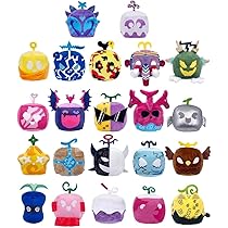 Blox Fruits ブロックスフルーツ ぬいぐるみ シリーズ1 DLC ゲームファンのためのブロックスフルーツぬいぐるみ – Dookilive