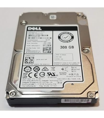 Amazon | Seagate 3.5インチ内蔵HDD 300GB SAS 6G 15000rpm 16MB