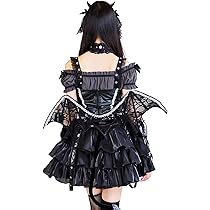 Amazon | [Malymoon] コスプレ 小物 羽 羽根 黒 レザー デビル