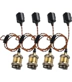 Amazon.co.jp : LVWIT ペンダントライト 電球ソケット E26口金