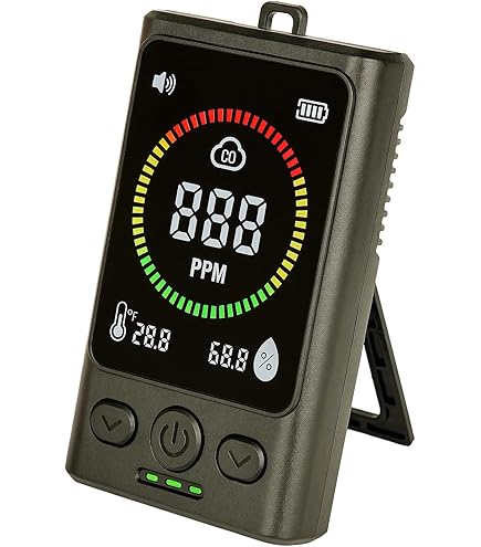 Amazon.co.jp: 一酸化炭素検知器 COチェッカー Type-C充電式 携帯型 高