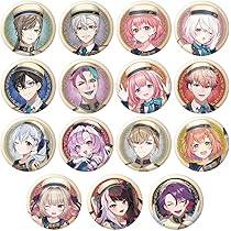 にじさんじEN Seible缶バッジ×50個 VΔLZ 4th Anniversary】ジュエリー缶バッジ｜にじさんじオフィシャルストア