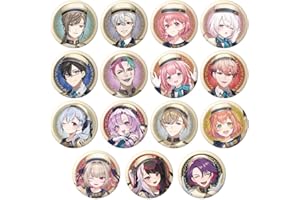 バンダイ(BANDAI) にじさんじ 缶バッジビスケット ビスケット 食玩 【BOX販売/12個セット】