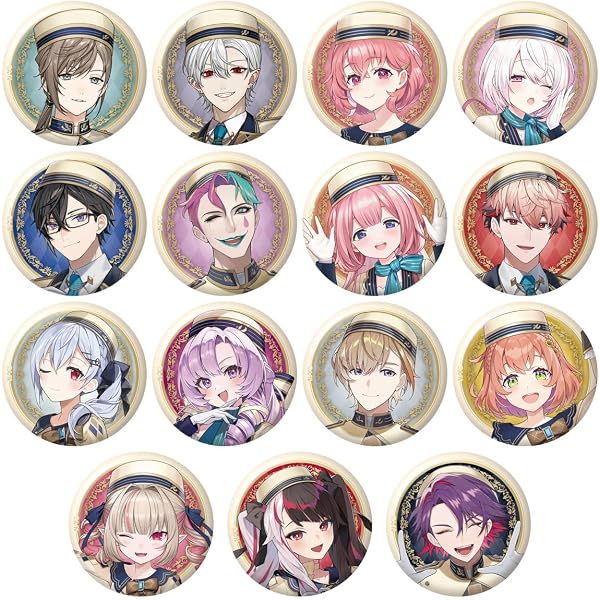 Amazon.co.jp: にじさんじ プレミアム缶バッジ 月ノ美兎 タイトー