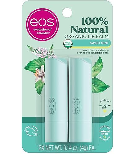 Amazon.co.jp: EOS ナチュラル オーガニック リップバーム Lip Balm 9