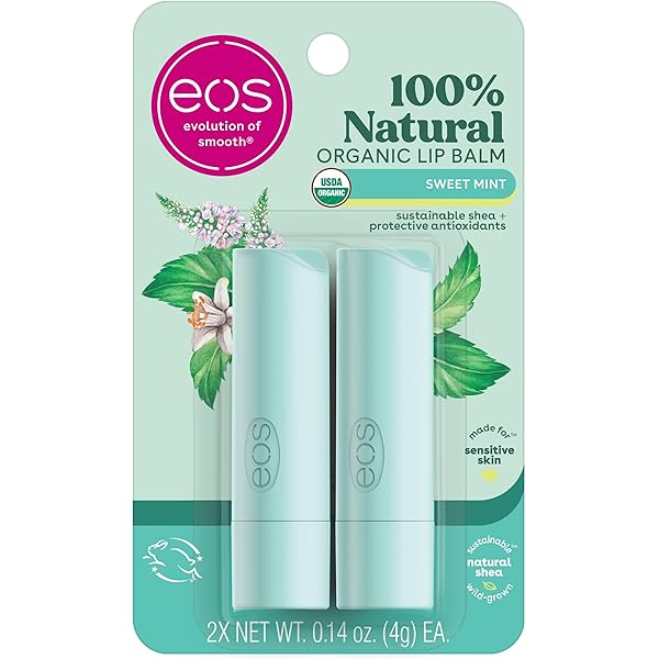 Amazon.co.jp: EOS ナチュラル オーガニック リップバーム Lip Balm 9