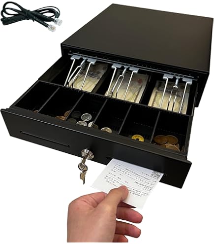 Amazon.co.jp: Volcora 13インチ キャッシュレジドロワー POS