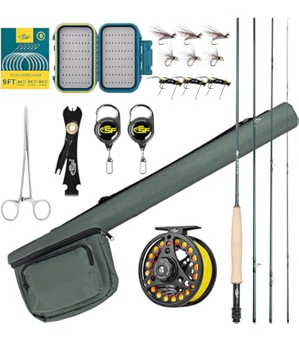 Amazon.co.jp: Redington All Water フライフィッシングキット 8