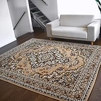 イラン製ウールラグ 200x250 cm ベージュ Amazon | ベルギーカーペット ラグ 200x250cm クラシック 絨毯