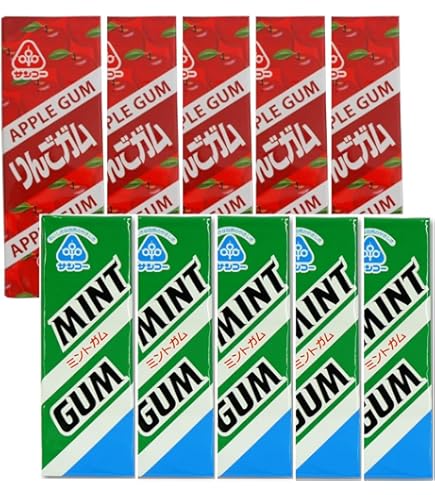 Amazon | サンコー りんごガム 10粒×15個 | ムソー | ガム 通販