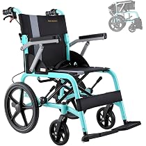 Amazon | Care-Parents 車椅子 介助型 折りたたみ 軽量 コンパクト