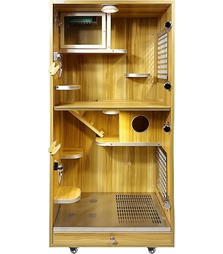 Amazon.co.jp: チンチラ ケージ、小動物 ケージ チンチラ 金属製