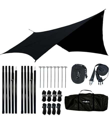 Amazon.co.jp: CHUMS CH62-1493-N069-00 Booby Wing Tarp, Approx. H