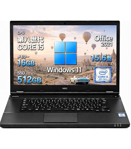 Core i5 8250U✨8世代✨Windows11✨16GB✨ノートパソコン Amazon.co.jp: 【整備済み品】ノートパソコン nec vkt16/第八世代Core
