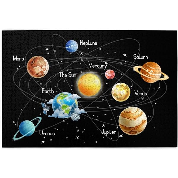 Amazon | 宇宙パズル 大人用 1000ピース 太陽系惑星 宇宙の 