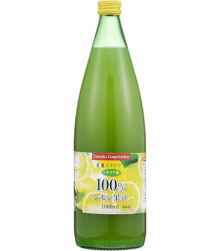 Amazon | Kobe Bussan 神戸物産 レモン果汁（製菓用）1L 果汁100% 着色