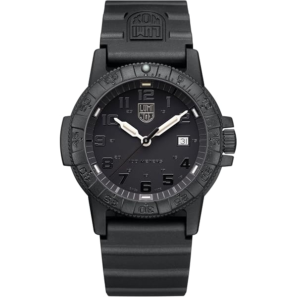 Luminox Orologio Uomo Quarzo XS.0330 - 44mm, Cassa Nera, Cinturino In Plastica, Impermeabile 10 ATM, Luminoso Al Buio - 3