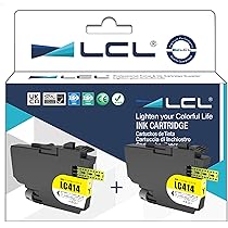 ２点 brother インクカートリッジ LC414 ブラック２つセット F/FUKUTAMA LC414 ブラザー インク 4色セット+黒2本(LC414BK