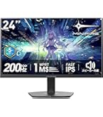 Amazon.co.jp: Minifire ゲーミングモニター 24インチ 160Hz 4000：1