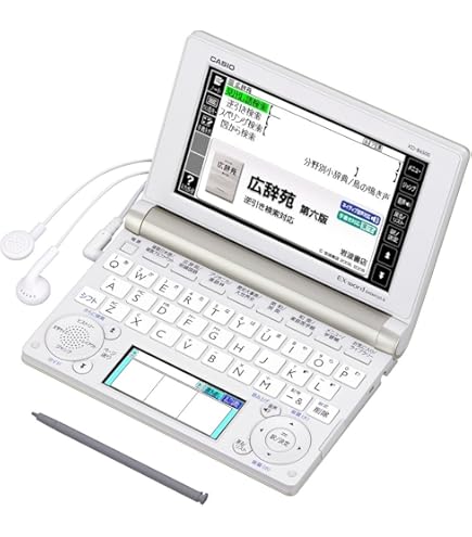 CASIO Ex-word 電子辞書 XD-A6500BK ブラック 多辞書総合モデル ツインタッチパネル 音声対応 100コンテンツ 日本文学300作品/世界文学100作品収 wyw801m Amazon | CASIO Ex-word 電子辞書 XD-A6500BK ブラック 多辞書
