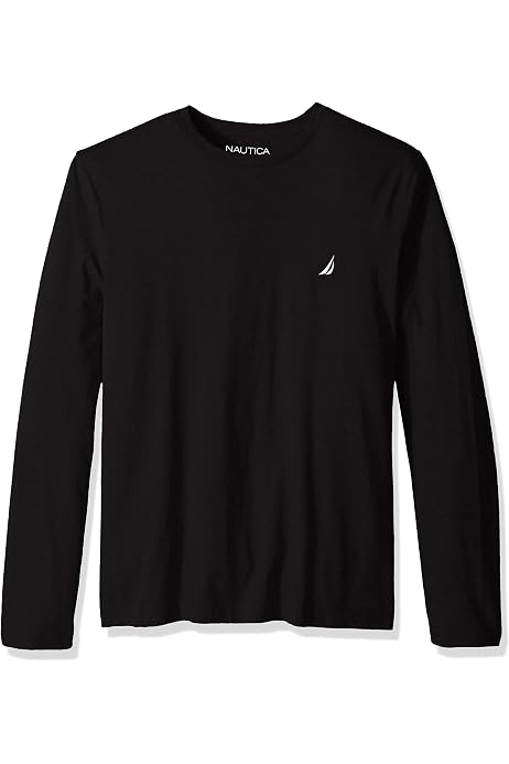 NAUTICA Men's Long Sleeve Crew Neck T 