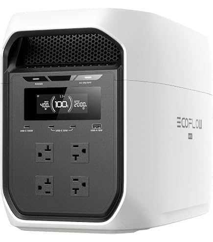 Amazon.co.jp: EcoFlow DELTA 3 Plus ポータブル電源 1024Wh 業界最速