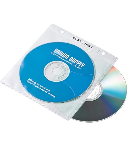 Amazon.co.jp: サンワサプライ(Sanwa Supply) DVD・CD不織布ケース