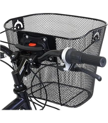 Amazon | Rutexc自転車用ワイヤーバスケット 前後両用 大型パイプ構造 