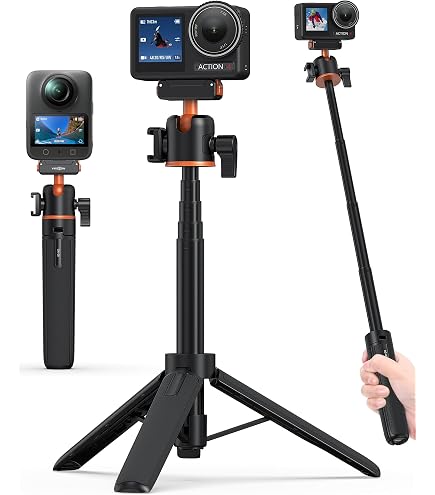 Amazon | DJI Osmo Action 用 三脚 自撮り棒 一脚兼用 DJI Action 5
