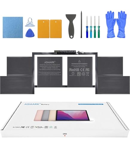 Amazon.co.jp: ASMARK Macbook Pro A1990 バッテリー 交換 適用 15