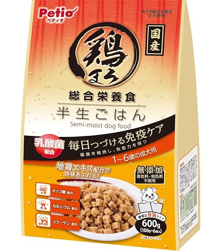 Amazon.co.jp: DHC 犬用 国産生肉使用の贅沢ごはん やわらかタイプ