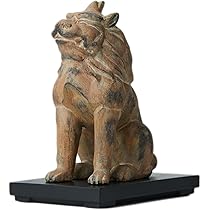 ★新品同様★イスム TanaCOCORO 掌 WOOD 狛犬★25 TanaCOCORO[掌] WOOD 獅子 / 狛犬 - インテリア仏像のイスム