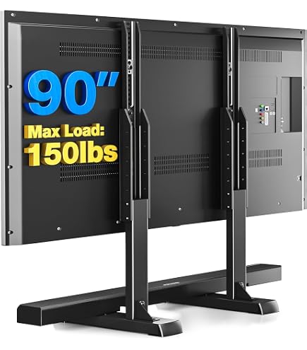 Amazon.co.jp: Perlegear ユニバーサルテレビスタンド脚 94~90インチ