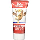 森永乳業 チューブれん乳 120g×4個