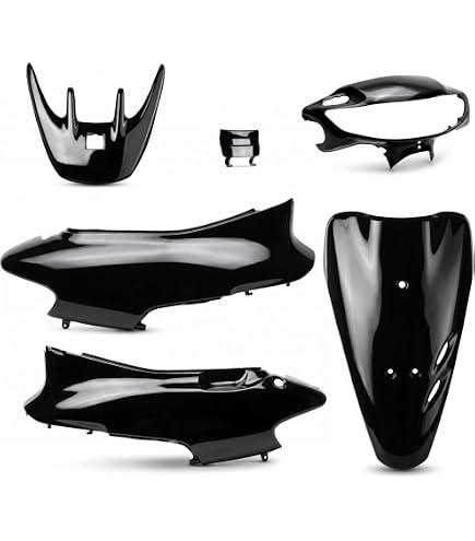 Amazon | バイクパーツセンター(Bike Parts Center) 外装セット 黒