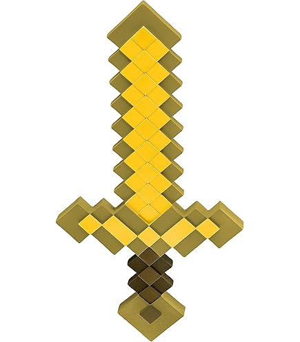 Minecraft 金の剣 7個 マインクラフト』のカッコいい「金の剣」がフリューのプライズ
