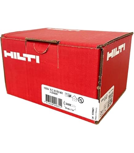 Amazon | HILTI ヒルティ BX 3用ピン (連発) X-P 24 B3 MX 大箱 (6400