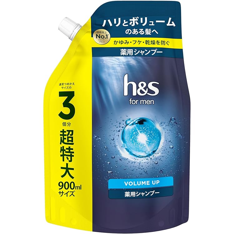 Amazon.co.jp: h&s PRO シャンプー 詰め替え 300mL デオアクティブ