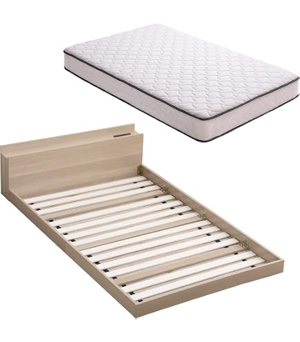 Amazon｜ディノス 木製ベッド シングルFrance Bed/フランス ベッド LED