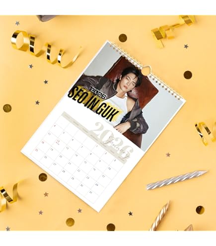 Amazon.co.jp: ソイングク 日本仕様 2026年 卓上カレンダー A5サイズ