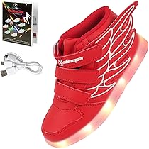 fiber optic light shoes