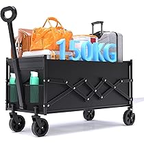 Amazon.co.jp: 【4輪 キャリーカート折り畳み 】軽量キャリーカート