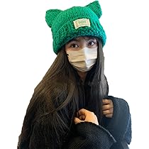 戦慄かなの着用ニット帽 猫耳 レア 戦慄かなのちゃん着用♡猫耳ニット帽♡オーダーの通販 by
