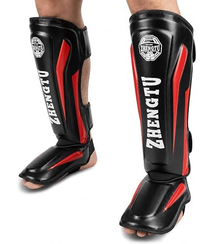Amazon | (Large, Blue) - Combat Sports Pro-Style MMA Shin Guards