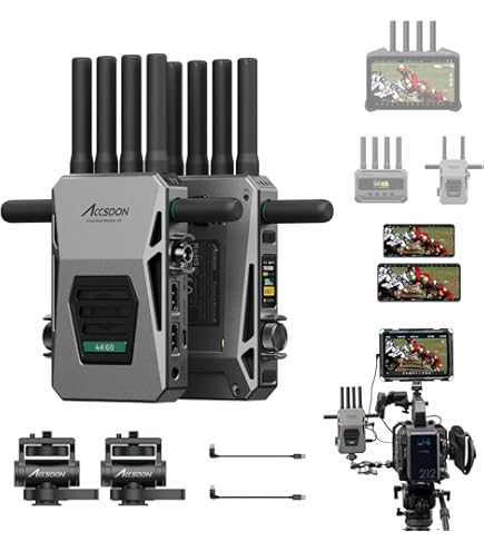 Accsoon CineEye 5Gワイヤレスビデオトランスミッター ワイヤレスビデオトランスミッターAccsoon CineEye【使用感・現場の