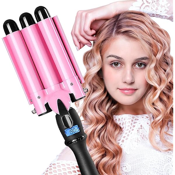 3 Barrel Curling Iron Hot Tools Curling Iron Fast Heating Ceramic Hair Waver Curler 25mm Hair Curling Wand Amazon Com Au Beauty 3 Barrel Curling Iron Hot Tools Curling Iron Fast Heating Ceramic Hair Waver Curler 25mm Hair Curling Wand Amazon Com Au Beauty