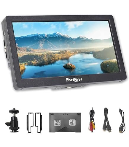 Amazon.co.jp: PortKeys LH5C 5.4インチ 800Nits タッチスクリーン